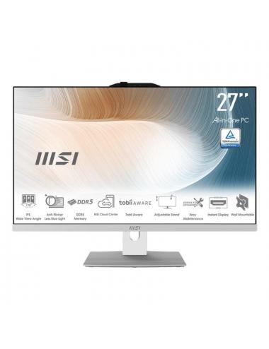 Msi am272p-1053es i7-150u 16gb 512 dos 27" blanco