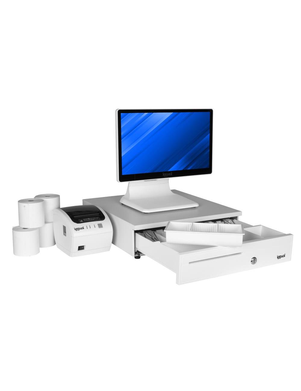 Pack completo tpv blanco 15,6" j4125 30pw easy80w