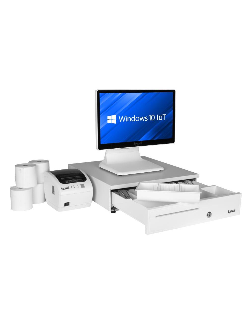 Pack completo tpv blanco 15,6" n100 30pw easy80w