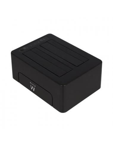 Ewent ew7014 dock station dual 2.5"-3.5" usb 3.1