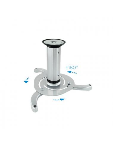 Tooq pj1010tn-s soporte proyector techo plata