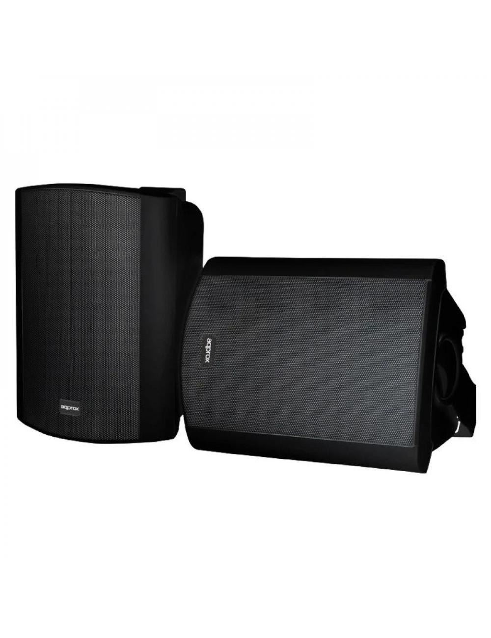 Approx altavoces pared dig.2x30w kit de mont negro