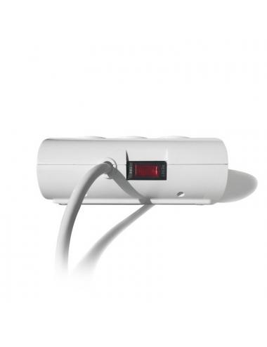 Ewent ew3935 regleta 5 schuko + 2 usb 2.1a