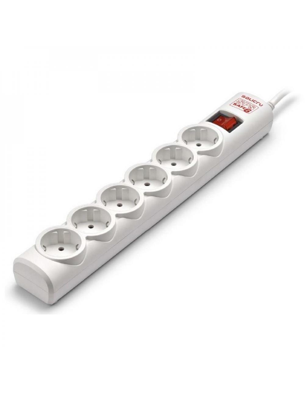 Salicru sps safe 6 regleta con protecci 6 tomas