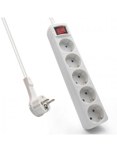 Ewent ew3955 regleta 5 tomas / 1 interruptor 1.5m