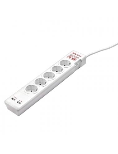 Salicru sps safe 5+ regleta con protecci 5 tomas