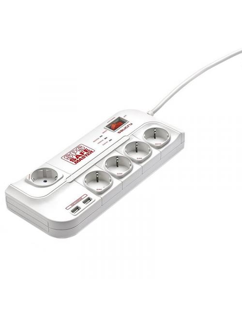 Salicru sps safe master 5 tomas + 2 ubs+master