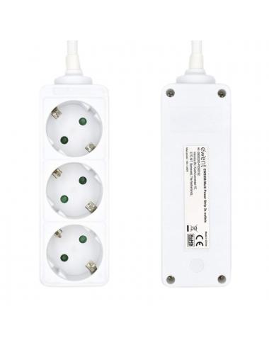 Ewent ew3958 regleta 3 tomas blanco