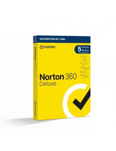 Norton 360 deluxe 50gb es 1us 5 dispositivos 1a
