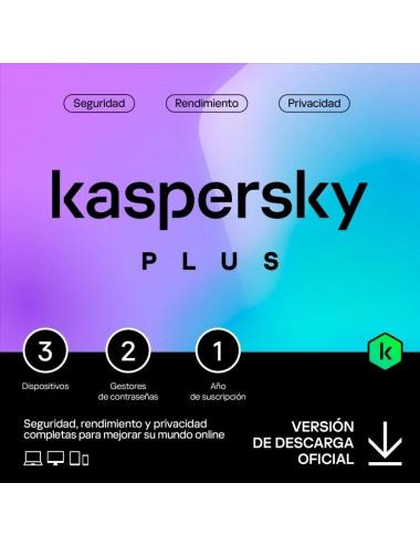 Kaspersky plus 3l/1a esd