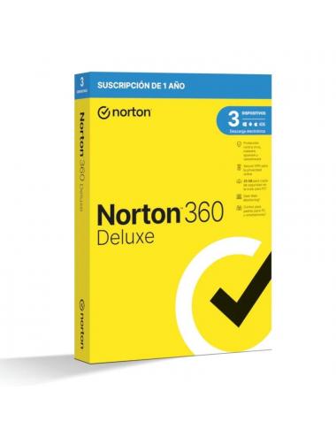 Norton 360 deluxe 25gb es 1us 3 dispositivos 1a