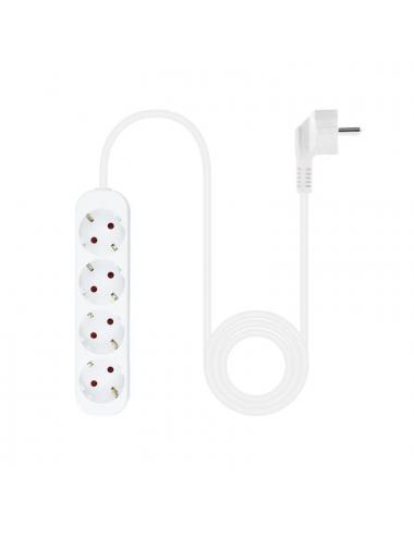 Nanocable regleta de enchufes 4 tomas 1.4 m blanco