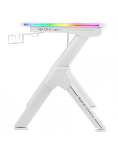 Mars gaming mgdxl rgb mesa gaming white