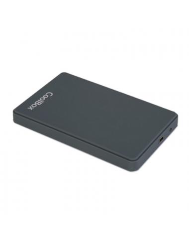 Coolbox caja hdd 2.5" scg2543 gris usb3.0 gris
