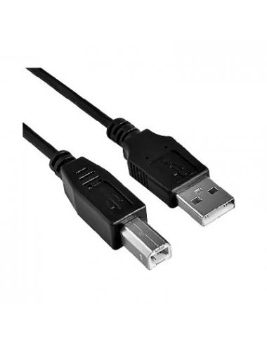 Nanocable cable usb 2.0 tipo a - b 3 m negro