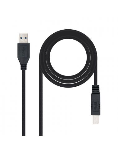 Nanocable cable usb 3.0, impresora a/m-b/m, 2m