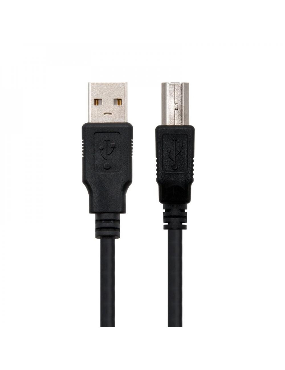 Nanocable cable usb 2.0 impresora tipo a/m-b/m 1 m