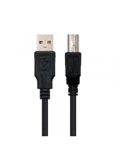 Nanocable cable usb 2.0 impresora tipo a/m-b/m 1 m