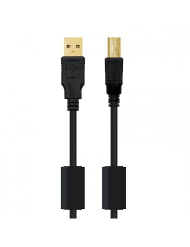 Nanocable cable usb 2.0 impresora ferrita 2.0 m