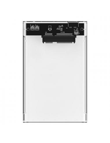 Coolbox caja hdd 2.5" sct-2533 usb3.0 transparente