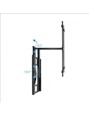 Tooq soporte pared gran angular pantallas 43"-80"
