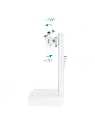 Tooq db1127tn-w soporte mesa monitor/tv 17-27" bco