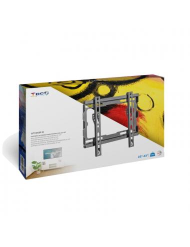 Tooq soporte pared lp1043f-b pantallas 23"-43"