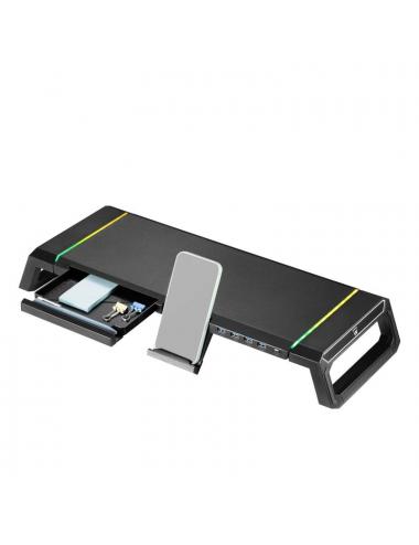 Ewent elevador monitor rgb con hub usb 3.0