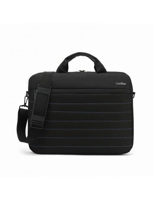 Coolbox maletin portatil 14" negro-impermeable
