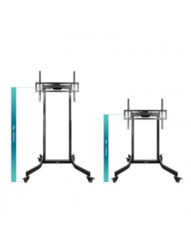 Tooq soporte suelo ruedas el馗trico lux 55"-100"