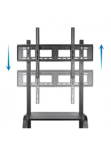 Tooq fs20101m-b soporte suelo ruedas coloso 37-100