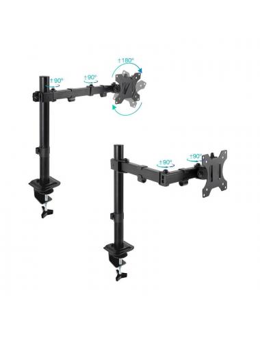 Tooq soporte mesa db1801tn-b 1 brazo 17-32"