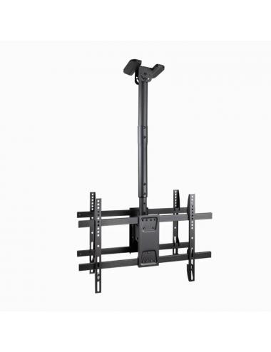 Tooq lpce2286tsli-b soporte techo 2 tv 43"-86"