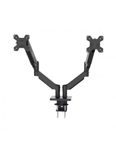Coolbox soporte dos monitores brazo neum疸ico
