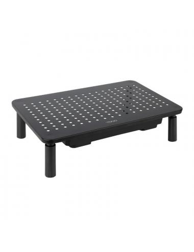 Tooq tqmr087 soporte elevador monitores con caj