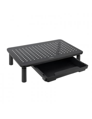 Tooq tqmr087 soporte elevador monitores con caj