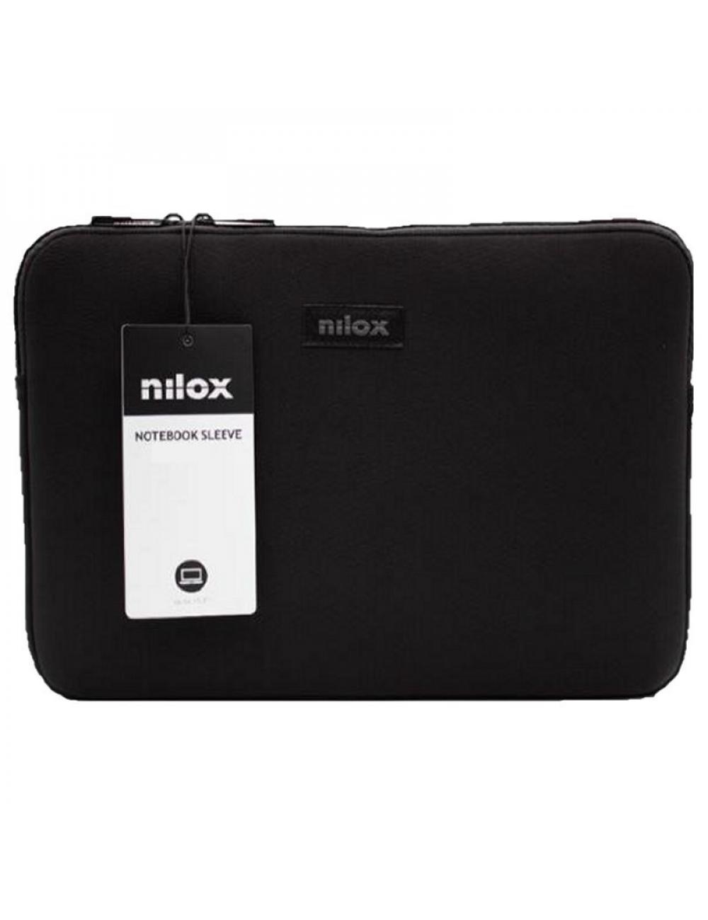 Nilox sleeve portatil 15.6" negro