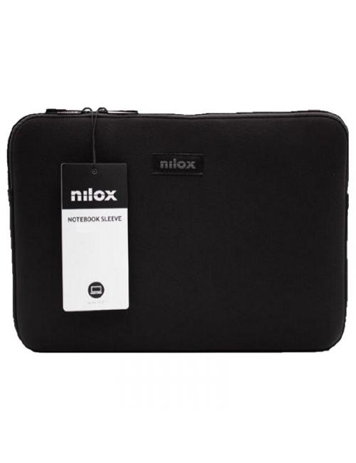 Nilox sleeve portatil 15.6" negro