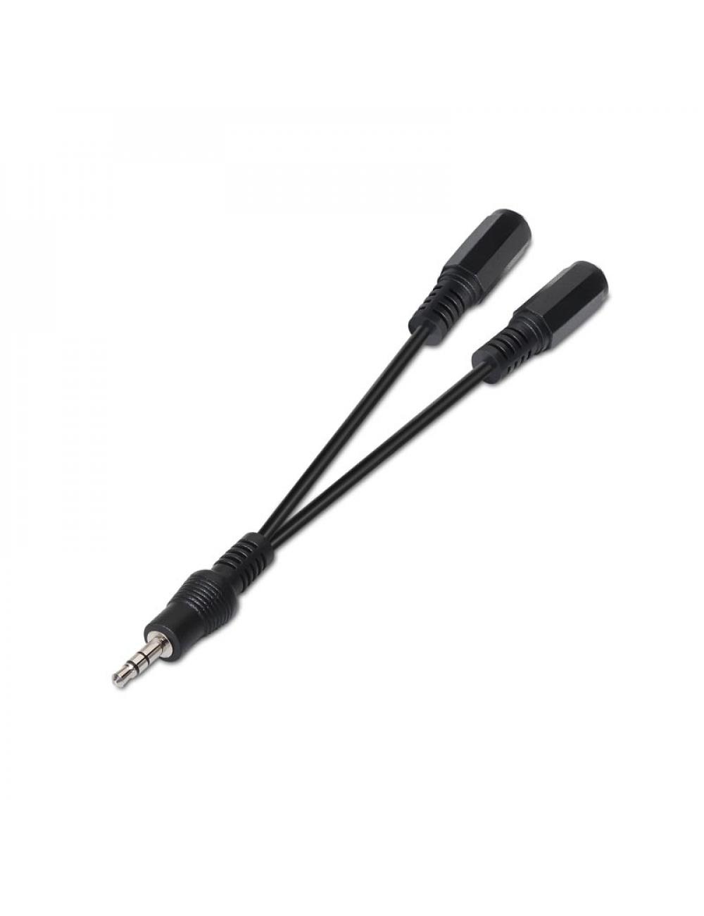Nanocable cable audio est駻eo 2jack 3.5h jack 3.5m
