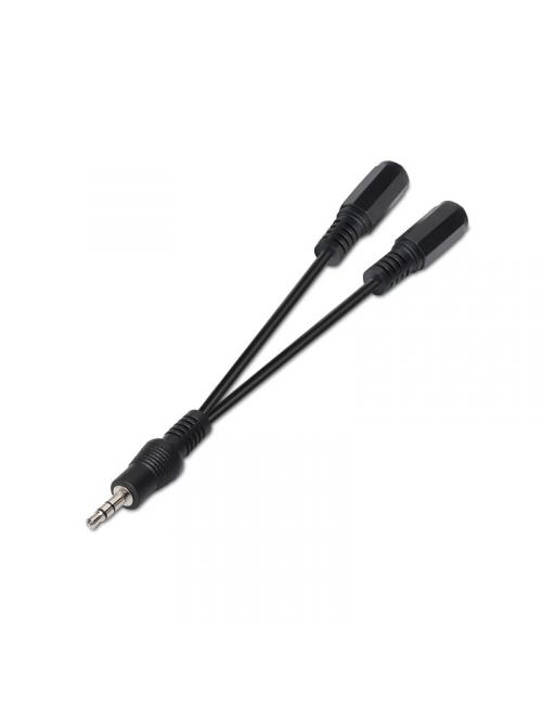 Nanocable cable audio est駻eo 2jack 3.5h jack 3.5m