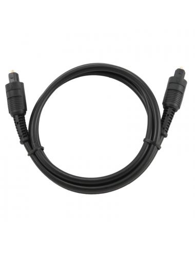 Gembird cable audio optico toslink 1 mts negro