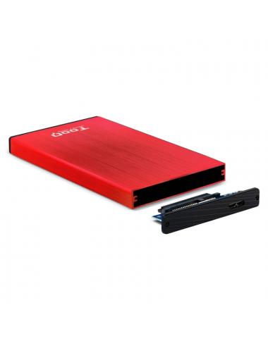 Tooq tqe-2527r caja hdd 2.5" usb 3.1 gen1/usb 3.0