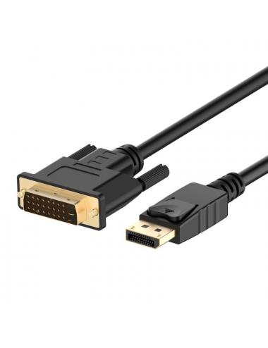 Ewent cable displayport a dvi-d 24+1, 1.2 - 1,8mt