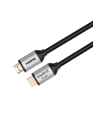 Ewent cable hdmi 2.0 4k, ethernet 5m