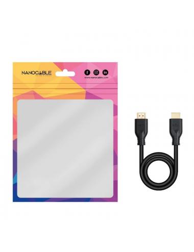 Nanocable cable hdmi v2.0 4k@60hz 18gbps ccs 1 m