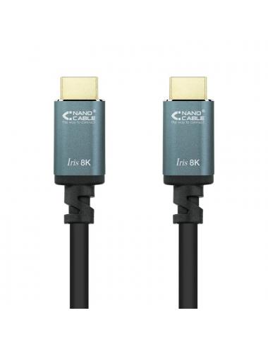 Nanocable cable hdmi 2.1 iris 8k m-m 5 metros