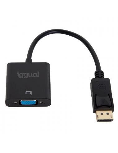 Iggual adaptador displayport (m) a vga (h)