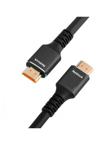 Netlock cable hdmi v2.1 m-m 8k@60hz 48gbps, 5m