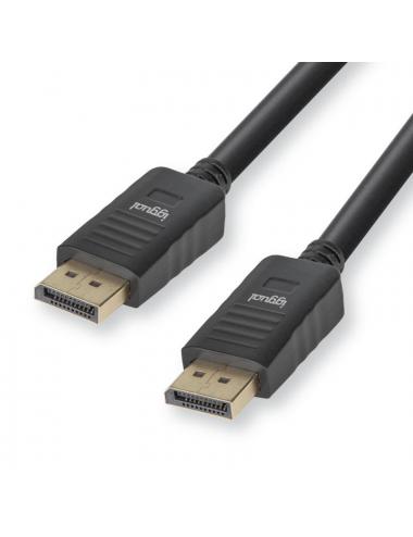 Iggual cable displayport (m) 1.2 4k@60hz 2 metros