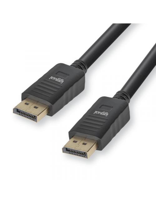 Iggual cable displayport (m) 1.2 4k@60hz 2 metros